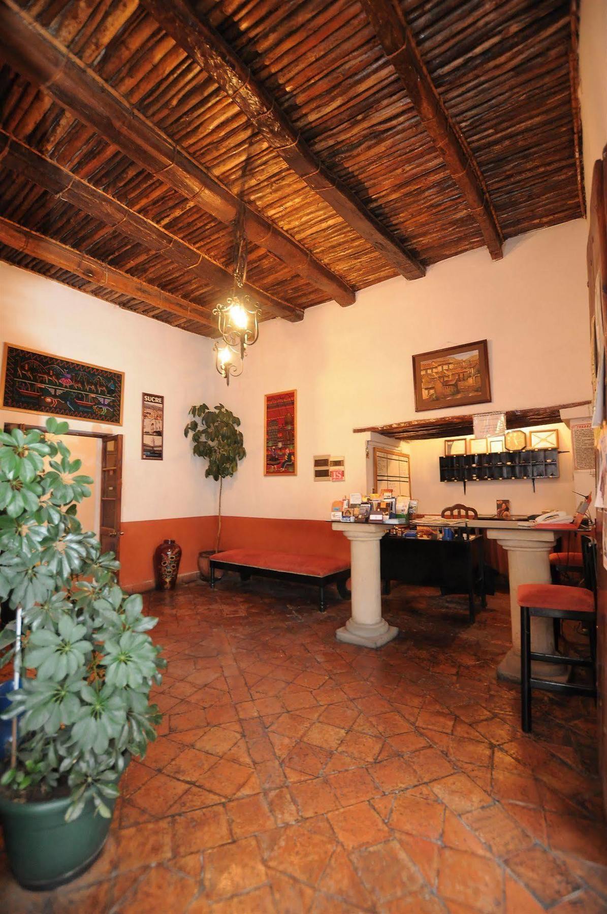 Hostal Recoleta Sur Sucre Exterior foto